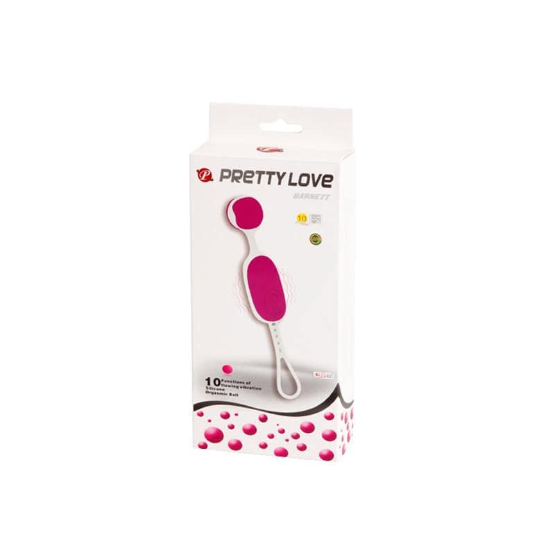 Pretty Love Vibrating Balls Barnett Purple - secretsextoys.store