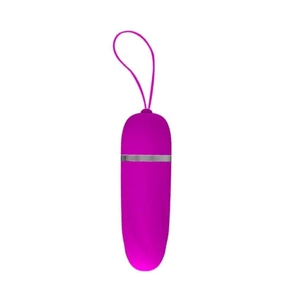 Pretty Love Vibrating Bullet Debby Purple: sleek silicone pleasure toy, remote-controlled with 12 vibration functions for varied stimulation.
