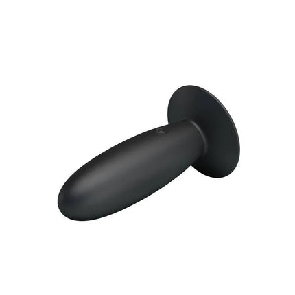 Pretty Love Vibrating Butt Plug Anal Black with suction cup base and 12 vibration modes