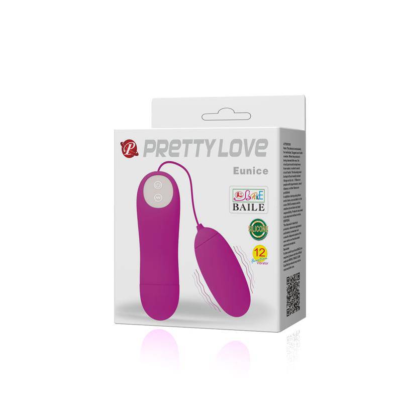 Pretty Love Vibrating Egg Eunice Purple - secretsextoys.store