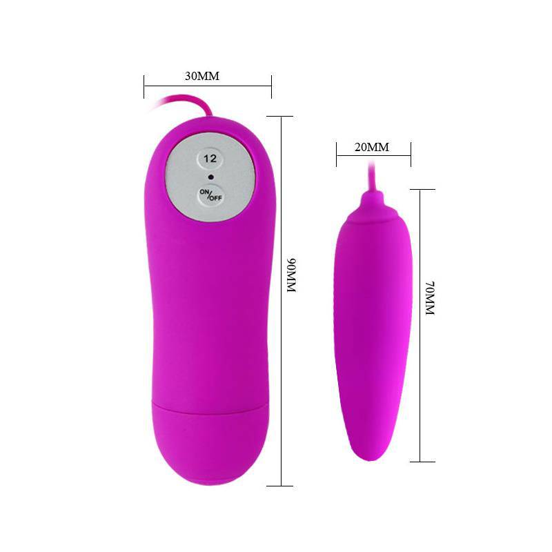 Pretty Love Vibrating Egg Harriet Purple - secretsextoys.store
