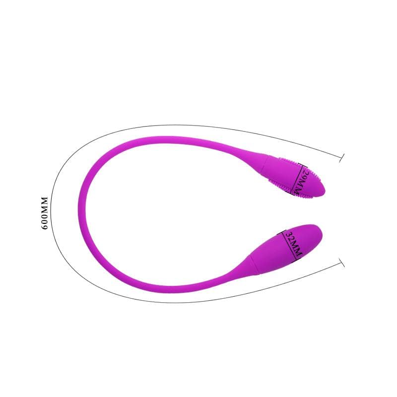 Pretty Love Vibrating Eggs Snaky Vibe Purple - secretsextoys.store