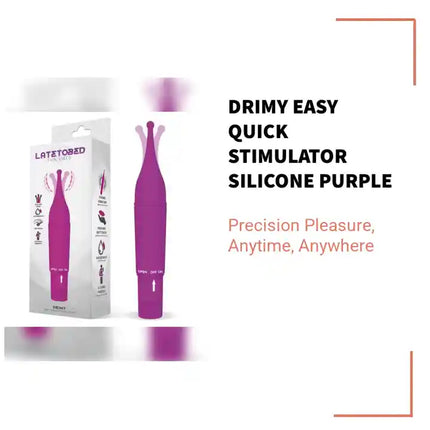 Drimy Easy Quick Stimulator Silicone Purple by@Outfy