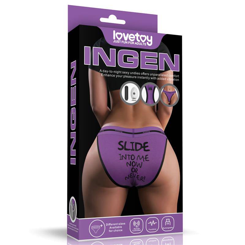 Printed Vibrating Sexy Panties 24 - 27 - secretsextoys.store