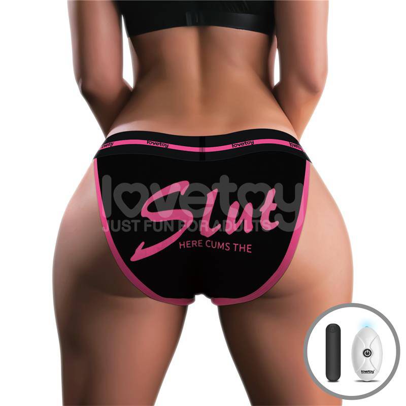 Printed Vibrating Sexy Panties 34 - 38 - secretsextoys.store