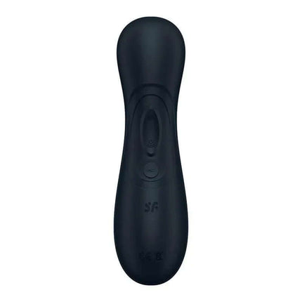 Pro 2 Gen 3 Liquid Air Technology Suction and Vibration App Connect Black, ergonomic design with dual motors.