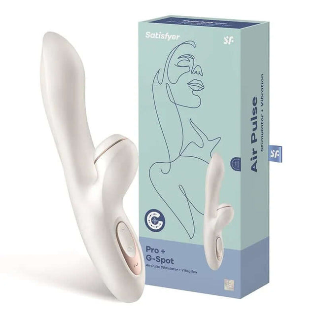 Pro G-Spot Rabbit vibrator with packaging, designed for dual clitoral and G-spot stimulation.