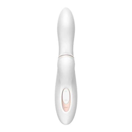 Image of the Satisfyer Pro G-Spot Rabbit, a dual stimulation vibrator designed for targeted clitoral and G-spot pleasure.