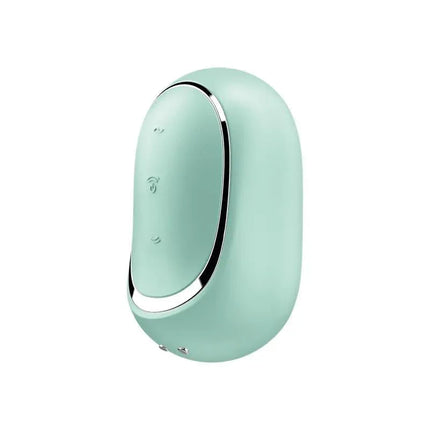 Pro To Go 2 Mint pulsed air stimulator with compact, stylish design and dual motors for 11 waving and 12 vibration functions.