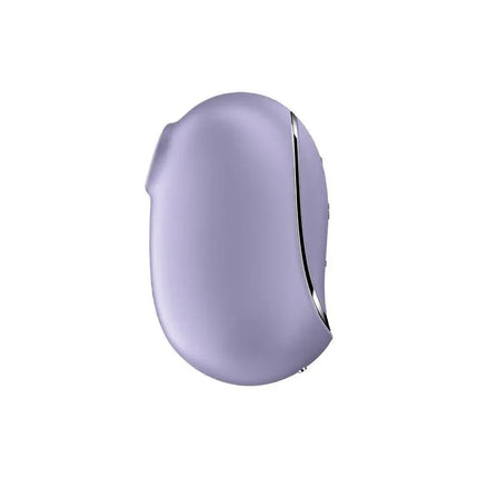 Pro To Go 2 Violet pulsed air double system stimulator with stylish rounded shape, 11 waving, 12 vibration functions, compact and waterproof
