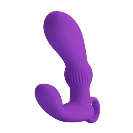 Prostate Massager Cayla Pink premium vibrating massager with ergonomic handle for targeted prostate stimulation.