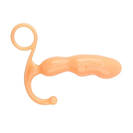 Prostate Stimulator Screw with ergonomic grip and bulbous shaft for targeted prostate massage.