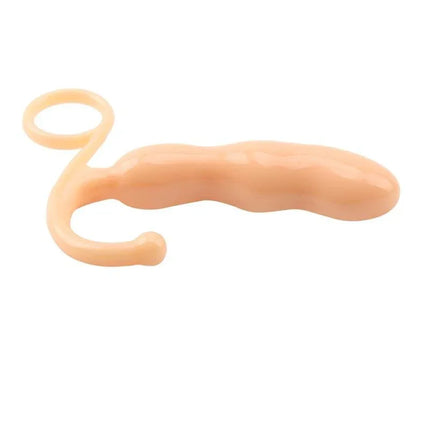 Prostate Stimulator Screw with ergonomic design and bulbous shaft for targeted prostate massage, made from body-safe, phthalates-free TPR.