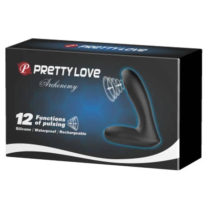 Prostatic and Anal Stimulatror Archenemy Pulsing USB Silicone - secretsextoys.store