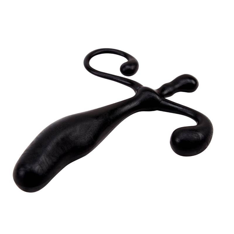 Prostatic Stimulator 12.5 x 2.5 cm Black - secretsextoys.store