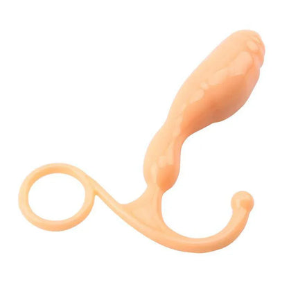 Prostatic Stimulator Probe with rounded tip and contoured shape for precise and comfortable prostate massage.
