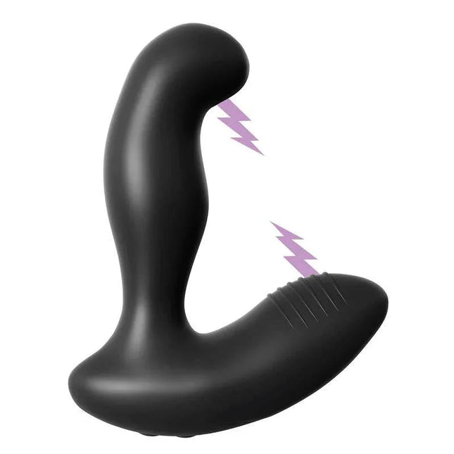 Prosthetic Massager Electro Stimulation for targeted P-spot stimulation and perineal relief with electro and vibration functions.