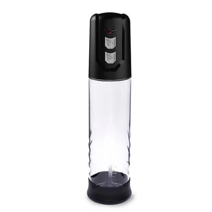 PSX10 Automatic Penis Pump Crystal with simple controls for enhanced intimacy and confidence
