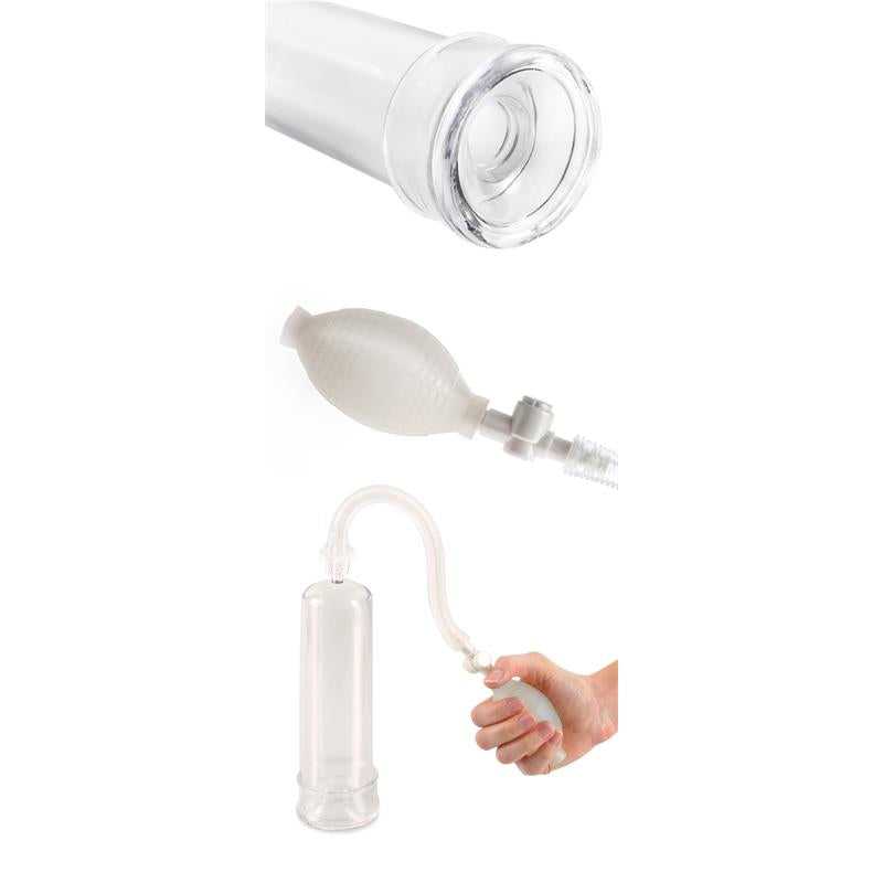 Pump Worx Beginners Power Pump Clear - secretsextoys.store