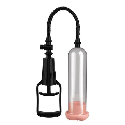 Pump Worx Beginners Pussy Pump with lifelike Fanta-Flesh and powerful vacuum cylinder for enhanced performance.