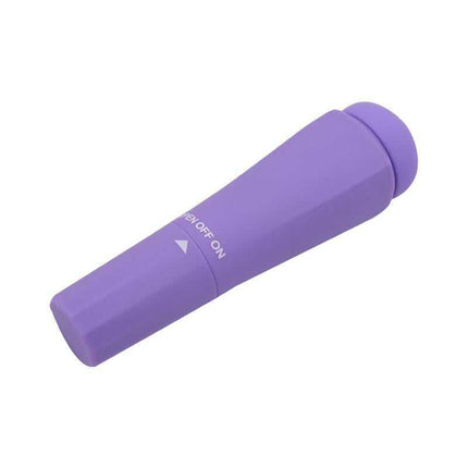 Purple 4-Head Stimulator Vibrator with exchangeable silicone heads for versatile pleasure and deep, satisfying vibrations.