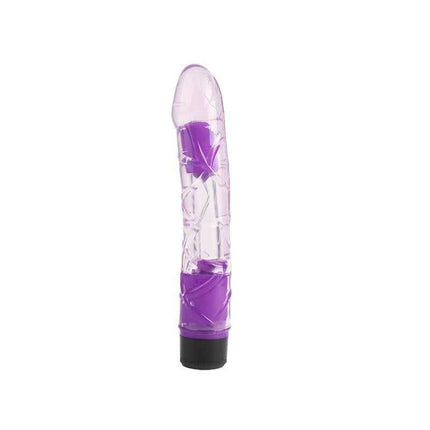 Purple Multi-speed Vibe 9 with semi-transparent design offering nine speeds for personalized pleasure