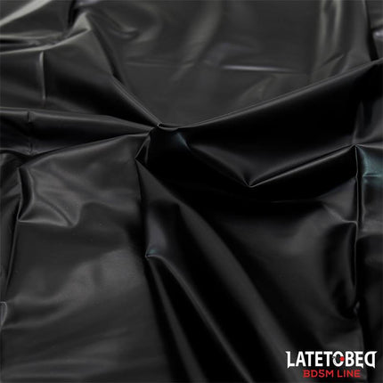 Black Bed Sheet PVC Waterproof from Latetobed BDSM Line