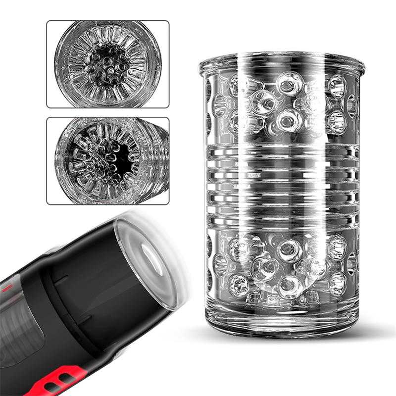 Pyro Advanced Thrusting, Rotating and Moaning Masturbator - secretsextoys.store