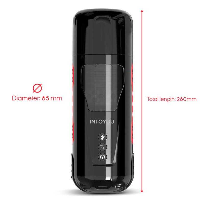 Pyro Advanced Thrusting, Rotating and Moaning Masturbator - secretsextoys.store