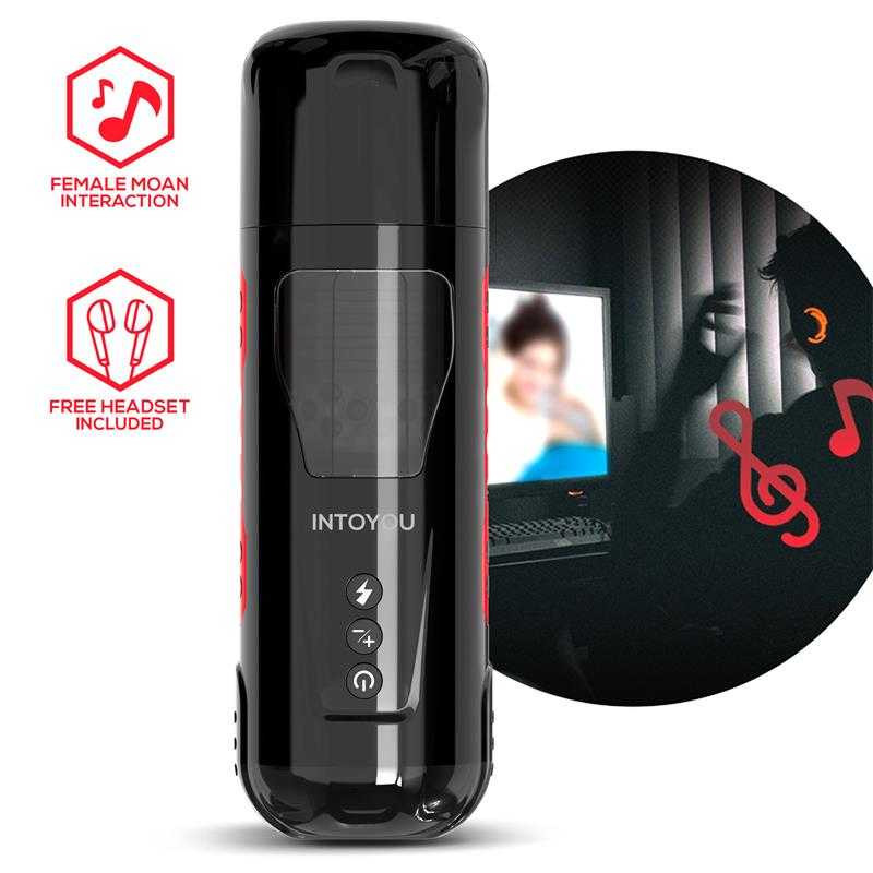 Pyro Advanced Thrusting, Rotating and Moaning Masturbator - secretsextoys.store