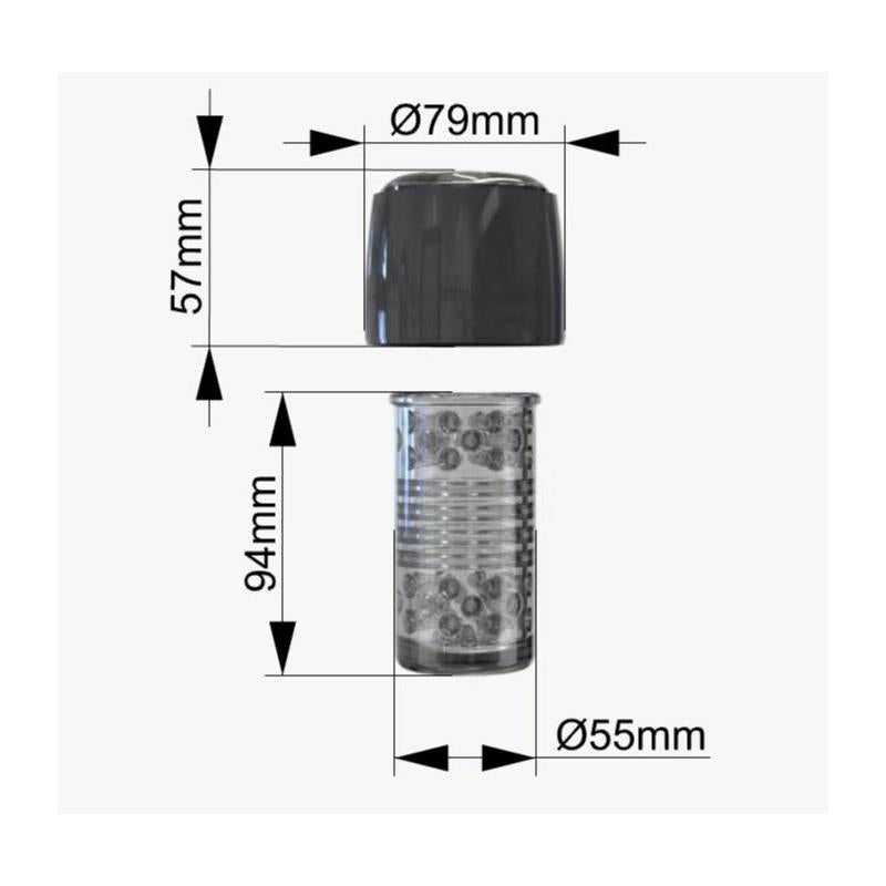 Pyro Advanced Thrusting, Rotating and Moaning Masturbator - secretsextoys.store