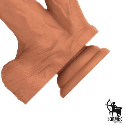 Close-up of the base of Quintus Dildo with Thrusting, Waving and Vibration 9 - 23 cm in premium silicone material.