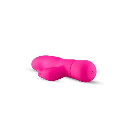 Rabbit Vibrator - Pink silicone pleasure toy with 10 vibration modes for G-spot and clitoral stimulation.