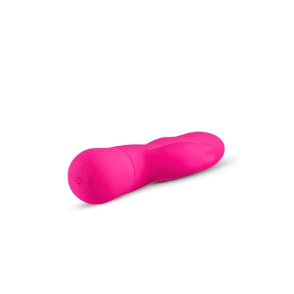 Rabbit Vibrator - Pink with silicone design for G-spot and clitoral stimulation, featuring 10 vibration modes tailored for pleasure.