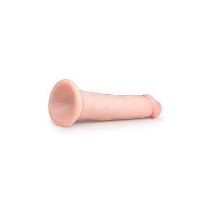 Realistic Dildo - 20.5 cm with lifelike texture and rounded head for easy insertion and stimulation.