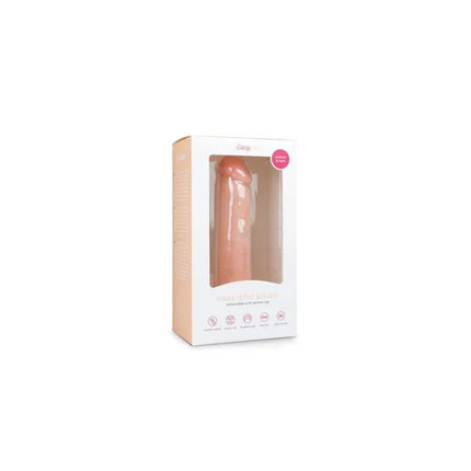 Realistic Dildo - 20.5 cm in retail packaging, featuring lifelike texture and rounded head for authentic stimulation.