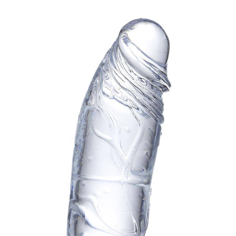 Realistic Dildo Crystal Material 21,5 cm - secretsextoys.store