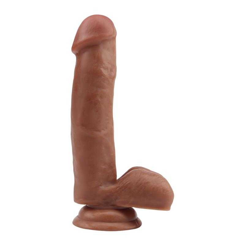 Realistic Dildo Dual Density 17.8x4cm with Suction Cup - secretsextoys.store