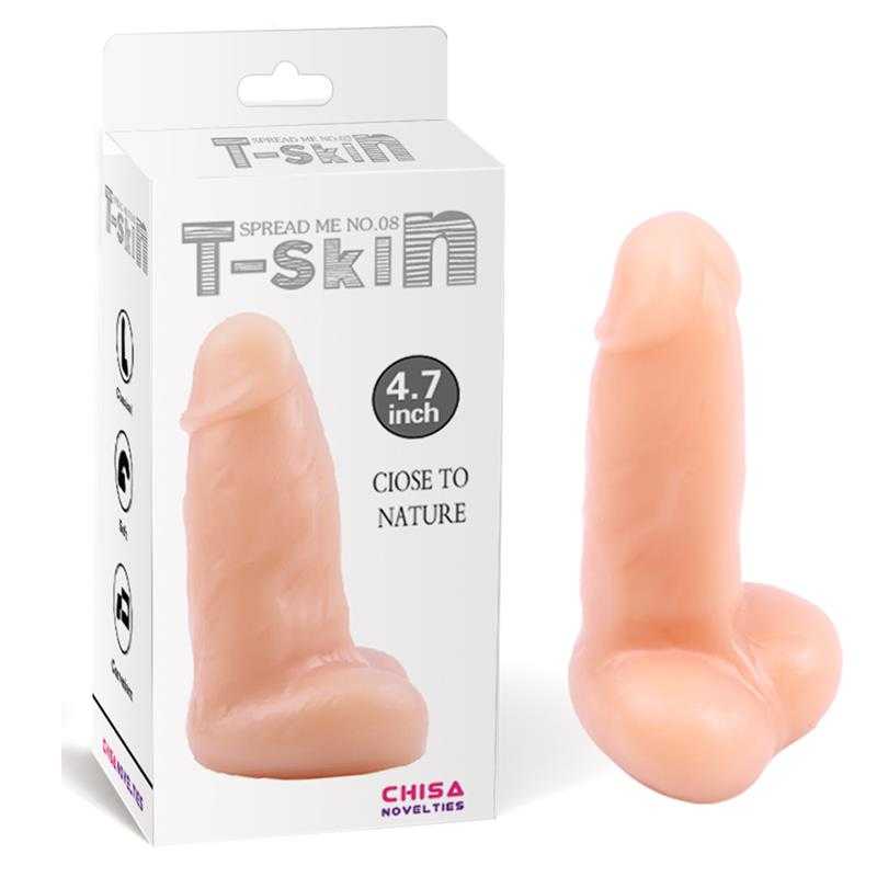 Realistic Dildo T - Skin 4.7 Flesh - secretsextoys.store