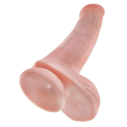 Reaslitic Dildo with Testicles 13 in lifelike texture and 13-inch length