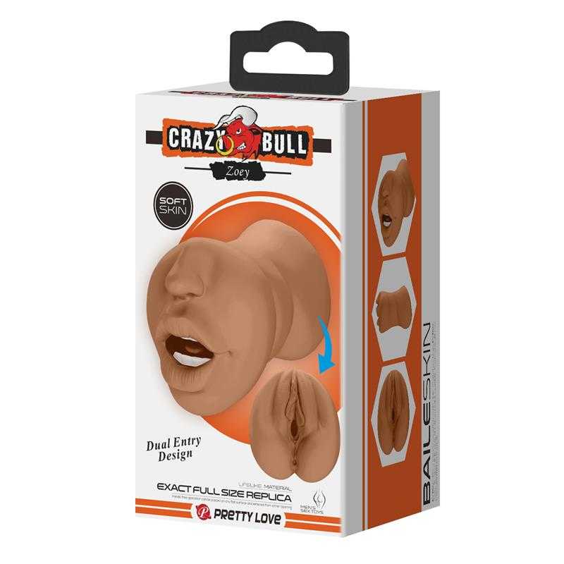 Realistic Double - Hole Masturbator Vagina and Mouth - secretsextoys.store