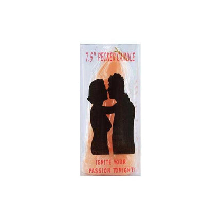 Silhouette of a couple with text 'Ignite Your Passion Tonight' on candle packaging.