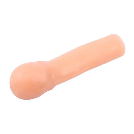 Realistic Penis Sleeve Flesh lifelike texture and snug fit for enhanced intimacy, 17.8cm x 4.6cm, elastic and phthalate-free.