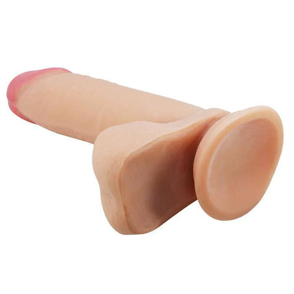 Realistic Sliding Dildo 20.5 cm Suction Base with lifelike design and powerful suction for versatile pleasure.