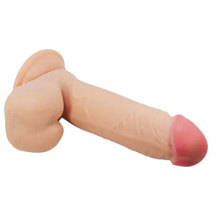 Realistic Sliding Dildo 20.5 cm Suction Base for versatile pleasure and lifelike feel with suction for hands-free play.