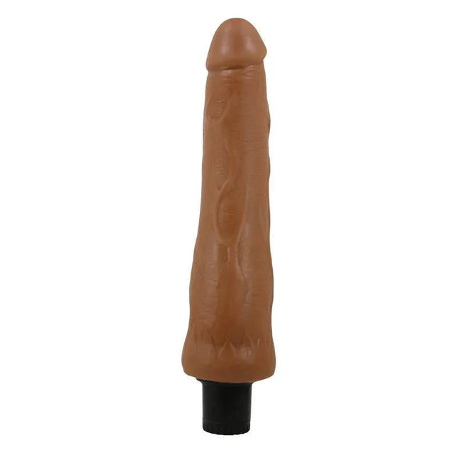 Realistic Sliding skin Dildo Alfredo 9,8 with lifelike veined detail for enhanced sensation