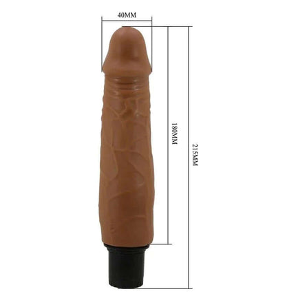 Realistic Sliding Skin Dildo Waldorf 8,5 with lifelike veined shaft and dimensions