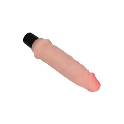 "Realistic Vibe Flesh 20 cm" lifelike vibrator with skin-like texture for immersive sensation, designed for solo or partner play.
