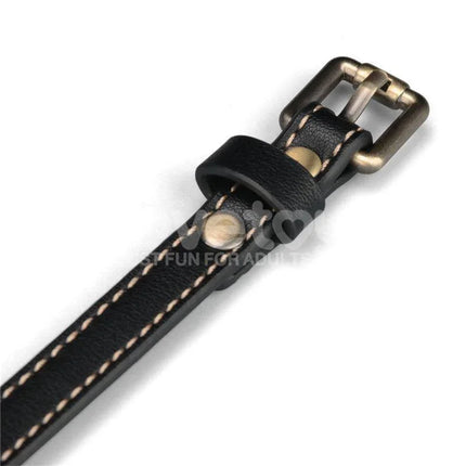 Durable strap design of the Rebellion Reign Bunny Eye Mask with robust buckle for secure fit.