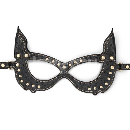 Rebellion Reign Bunny Eye Mask with durable PU and adjustable straps for enhanced comfort and role-playing experiences.